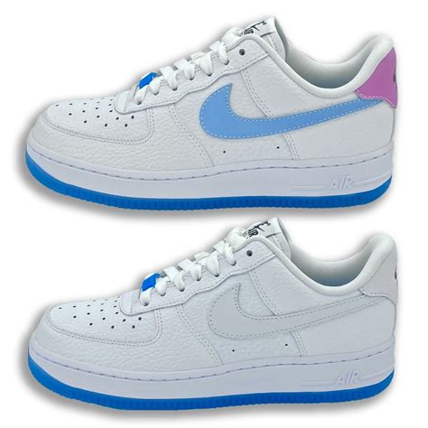 nike sneaker weiß hellblau